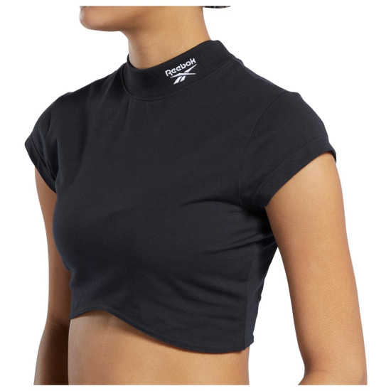 Reebok Γυναικεία κοντομάνικη μπλούζα crop Reebok Γυναικεία κοντομάνικη μπλούζα crop